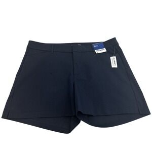Old Navy Women 16 Blue Shorts Pixie High Rise New with Tags